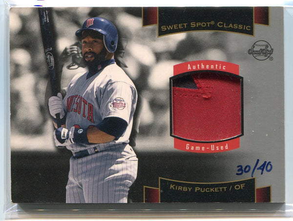 Baseball Game Used Cards