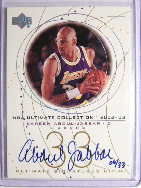 Basketball Autograph Cards