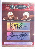 DELETE 14227 2006 National Treasures Combos Marcus Allen & James Lofton autograph #/25