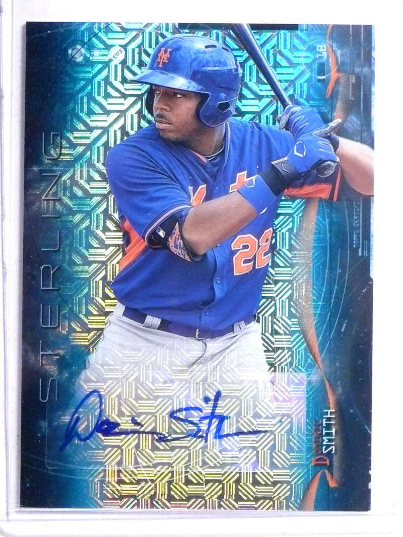 DELETE 14233 2014 Bowman Sterling Japan Fractors Dominic Smith autograph auto rc #D1/5