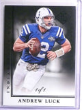 DELETE 14265 2014 Panini Limited Black Spotlight Andrew Luck #27 #D 1/1