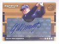 2003 Sp Game Used Signature Swings Colin Montgomerie autograph #D07/35