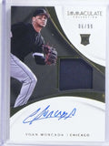 DELETE 14901 2017 Immaculate Yoan Moncada autograph auto jersey rc #D06/99 #101