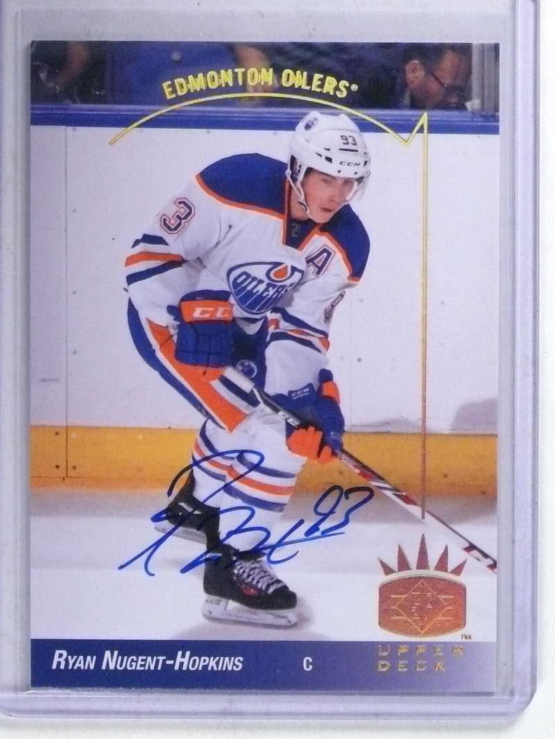 DELETE 15210 2014-15 Sp Authentic Retro Ryan Nugent-Hopkins autograph auto #93-18