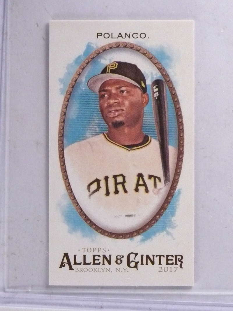 2017 Topps Allen Ginter Brooklyn Back  Gregory Polanco #D11/25 #188