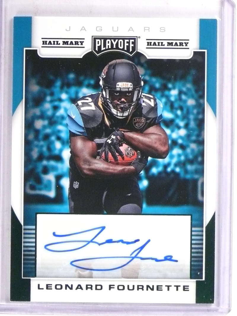 DELETE 16707 2017 Playoff Hail Mary Leonard Fournette autograph auto rookie rc #RPS-LF