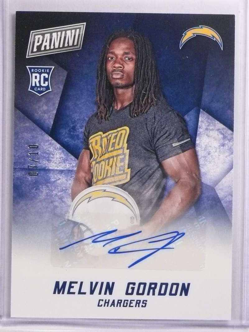 DELETE 17092 2015 Panini Black Friday Melvin Gordon autograph auto rc rookie #D07/10