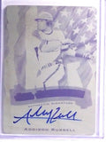 DELETE 17987 2012 Leaf Ultimate Draft All American Addison Russell autograph plate 1/1