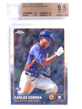 DELETE 18016 2015 Topps Chrome Carlos Correa rc rookie #205 BGS 9.5 SP Variation