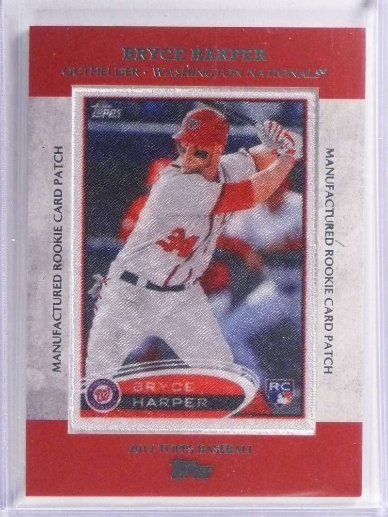 2013 Topps Rookie Reprint Commemorative Patch Bryce Harper #RCP24