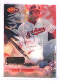DELETE 18635 1994 Sportflics Rookie/Traded Artist's Proof Eddie Murray #91