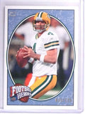 2008 Upper Deck Heroes Blue Brett Favre #D035/125 #8