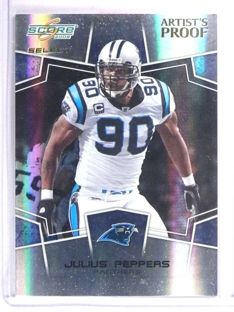 2008 Score Select Artist's Proof Julius Peppers #D01/32 #45
