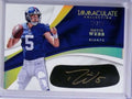DELETE 19279 2017 Panini Immaculate Gold Davis Webb autograph auto rc rookie #D03/10