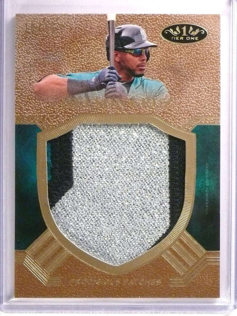 DELETE 19778 2018 Topps Tier One Prodigous Patches Nelson Cruz Jumbo patch #D10/10