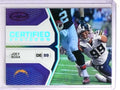 2017 Panini Certified Shutdown Purple Joey Bosa #D02/10 #CS-JB