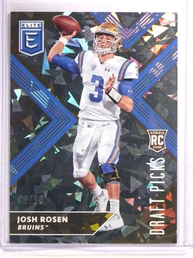 DELETE 19920 2018 Panini Elite Gold Status Josh Rosen rc rookie #D02/10 #102 