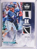 DELETE 20828 2018 Panini Diamond Kings Ozzie Albies dual 3clr patch rookie #D16/25 