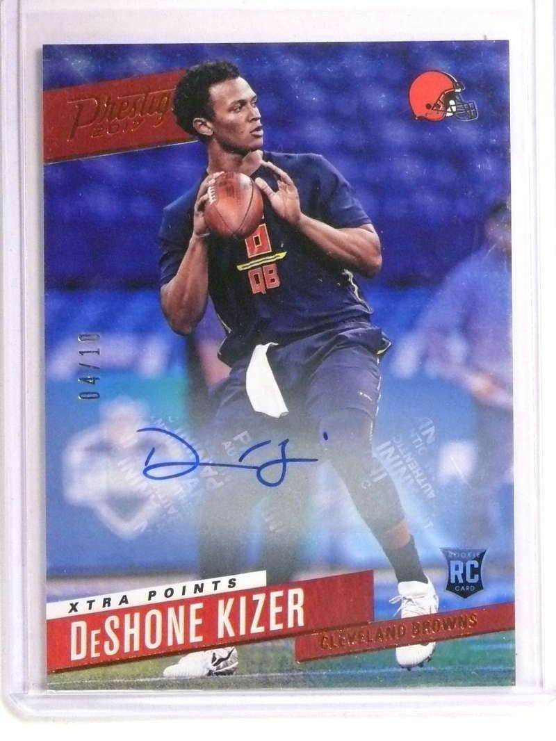 DELETE 20871 2017 Panini Prestige Xtra Points Deshone Kizer autograph auto rc #D4/10