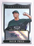 DELETE 21371 2007 Bowman Sterling Prospects David Price Rookie RC Autograph #BSPDPP