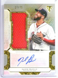 DELETE 21402 2018 Topps Triple Threads Unity Silver Jersey Autograph David Price #17/75