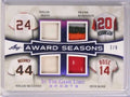 DELETE 21447 2018 ITG Used Award Seasons Mays Rose Robinson McCovey patch jersey /9