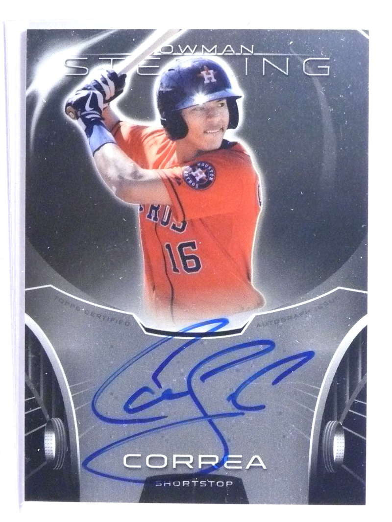 DELETE 21701 2013 Bowman Sterling Carlos Correa autograph auto rc rookie #BSAP-CC