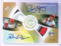 DELETE 21741 2005 UD Reflections Cut Cloth Patch Autograph Kotchman Mcpherson /25