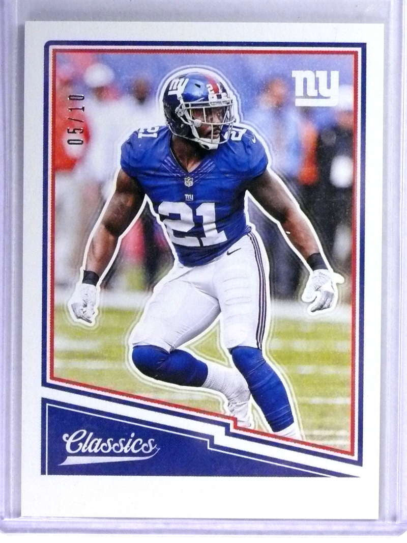 2017 Panini Classics Football No Name Landon Collins #D05/10 #71 Giants