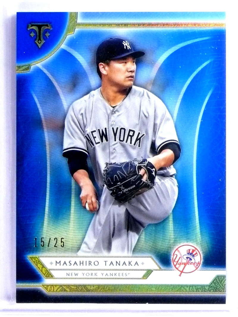 2018 Topps Triple Threads Masahiro Tanaka Sapphire #D15/25 #22 Yankees