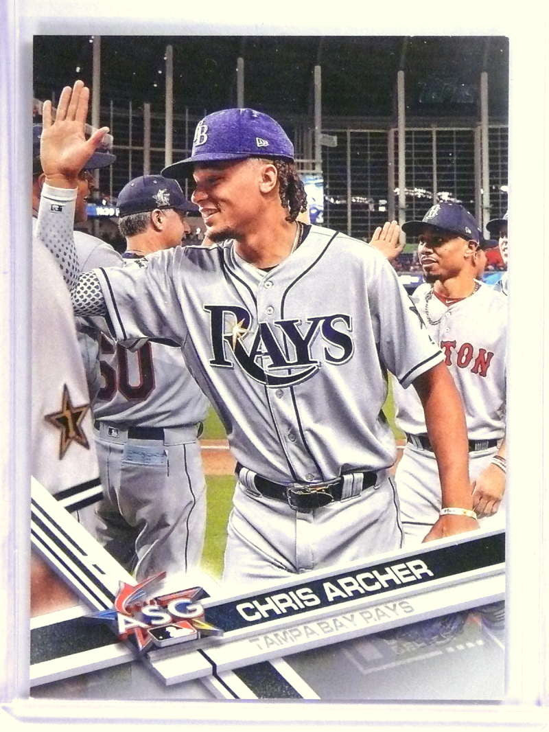 DELETE 22302 2017 Topps Platinim parallel Chris Archer #US17 #D 1/1