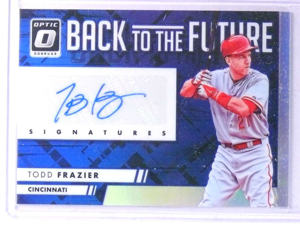 DELETE 22657 2016 Donruss Optic Back to the Future Todd Frazier Autograph #D03/25