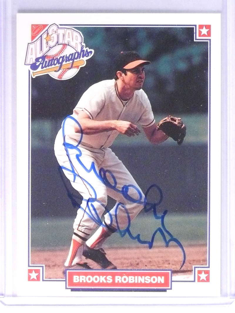 DELETE 22661 1993 Nabisco All-Star Brooks Robinson Autograph auto