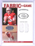 DELETE 22839 2007 Leaf Certified Fabric of the Game Joe Montana Jersey #D38/50 #FOG124