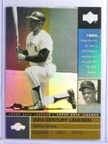 2000 Upper Deck Legends Commemorative Collection Willie Mays #D068/100