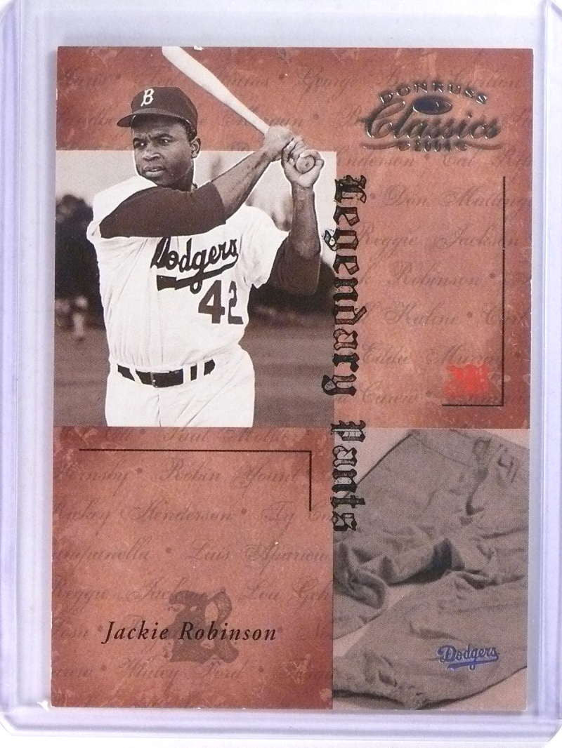 2004 Donruss Classics Legendary Pants Jackie Robinson #D47/50 #LP-41
