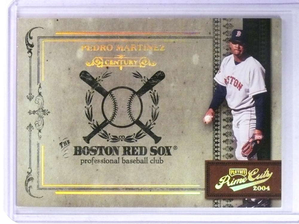 2004 Playoff Prime Cuts Century Gold Pedro Martinez #D19/25 #45