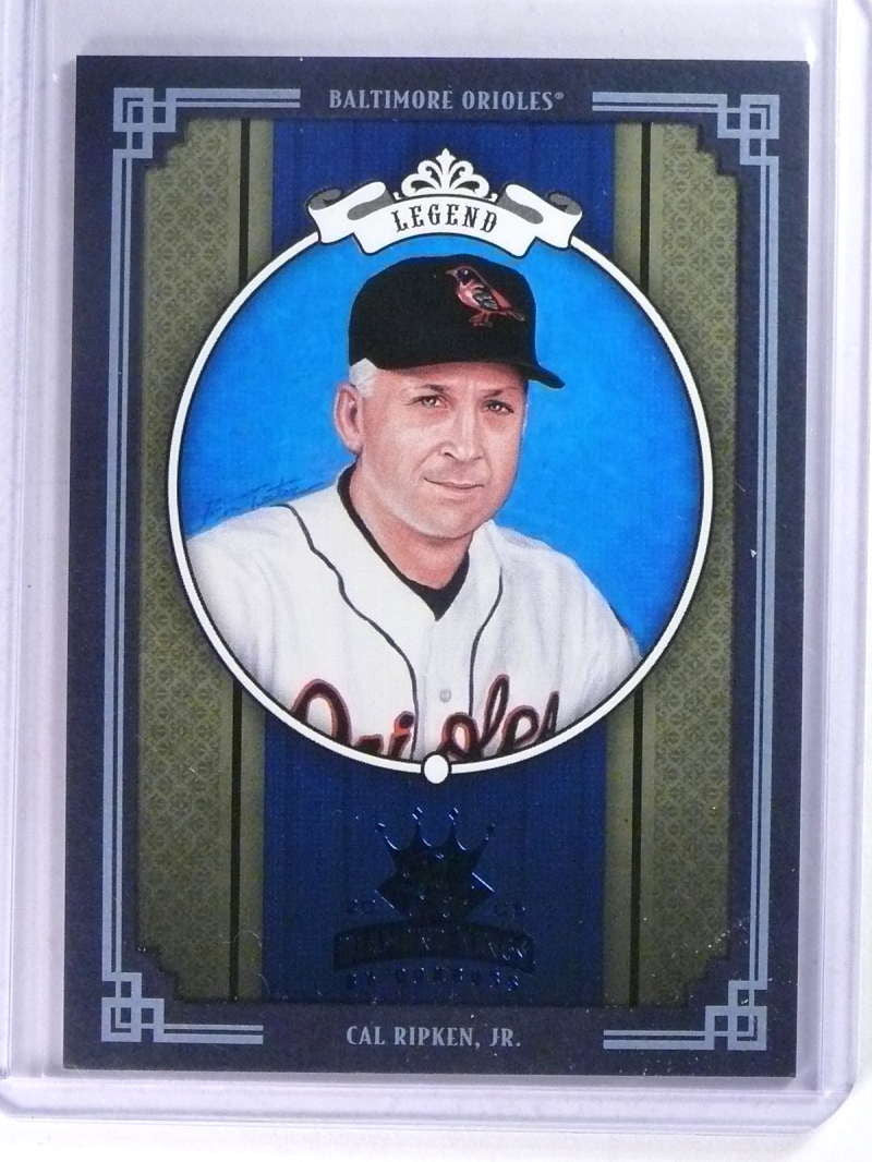 2005 Diamond Kings Blue Framed Parallel Cal Ripken Jr. #D28/100 #281