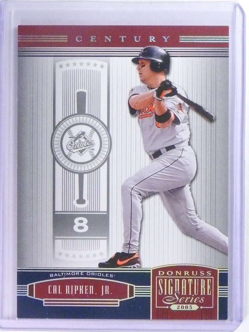 DELETE 23655 2005 Donruss Signature Series Century Silver Cal Ripken Jr. #D10/75 #17