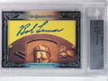 DELETE 23795 2016 Leaf Cut Signature Edition Bob Lemon autograph auto #D 1/1