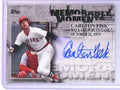 2017 Topps Memorable Moments Carlton Fisk autograph auto #D09/10 #CF
