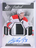 DELETE 23927 2015-16 Sp Game Used Inked Sweaters Jeff Skinner autograph patch #D9/10
