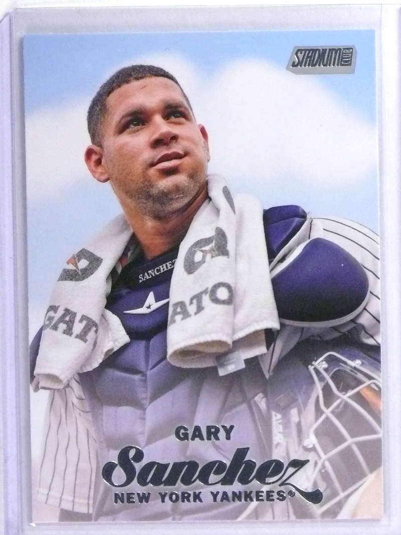 DELETE 24398 2017 Topps Stadium Club Gary Sanchez rc rookie #247 Towel Photo Variation