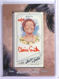 2018 Topps Allen Ginter Mini Framed Claire Smith red Ink autograph #D05/10
