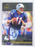 1999 Sp Authentic Buybacks Drew Bledsoe autograph auto #D16/47