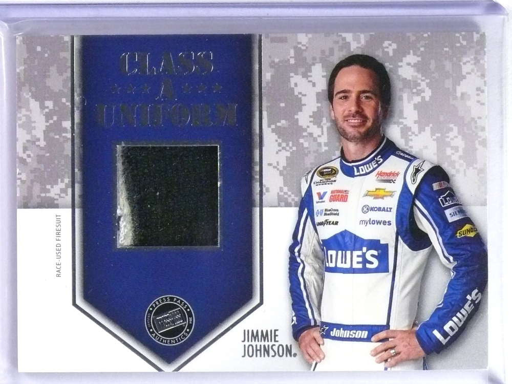 2014 Press Pass American Thunder Class A Uniform Jimmie Johnson Firesuit
