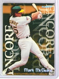 DELETE 24902 1997 Fleer Tiffany Mark McGwire #708 Oakland Athletics