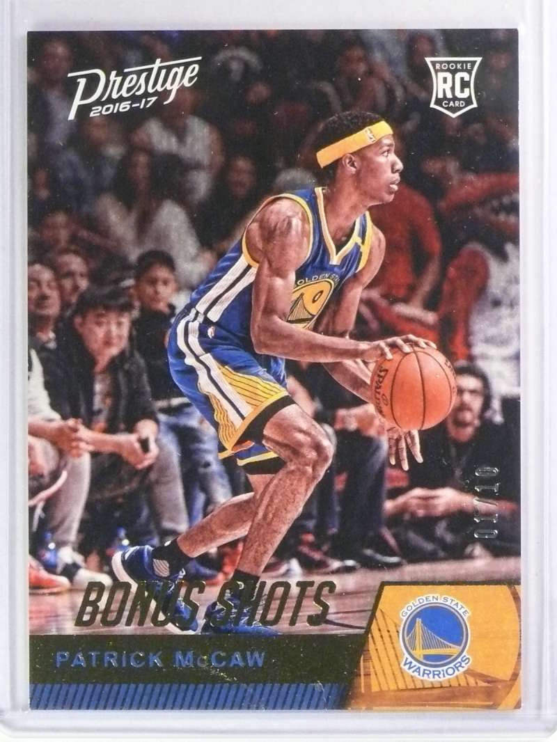 DELETE 24948 2016-17 Prestige Bonus Shots Patrick McCaw Rookie RC #D01/10 #184