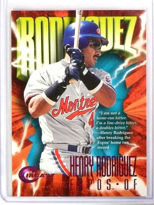 1997 Circa Rave Henry Rodriguez #D109/150 #293