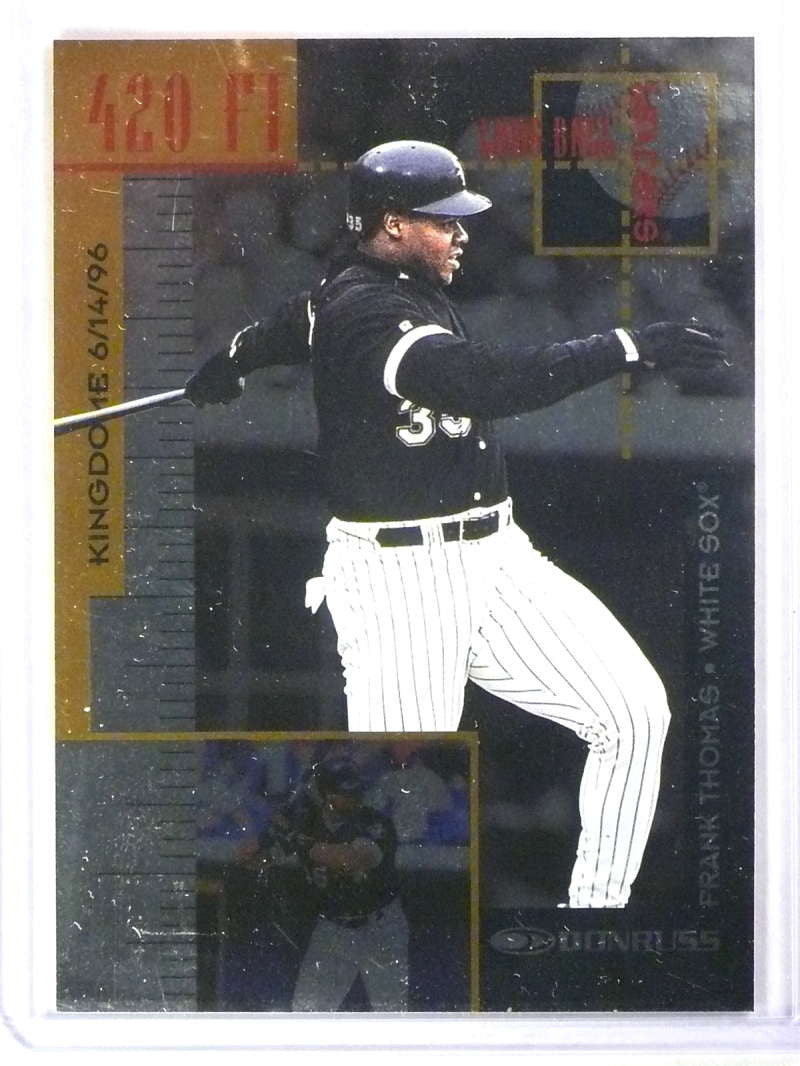 1996 Donruss Long Ball Leaders Frank Thomas #D4712/5000 #1